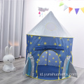 Kustomisasi Tenda Natal Pabrik Biru Kartun Rocket Tent